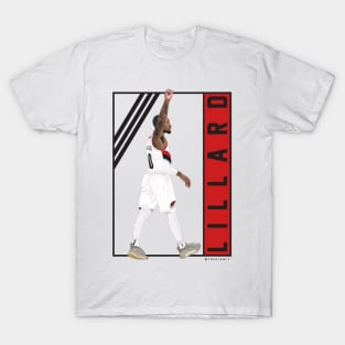 Damian Lillard - Game Winner BYE! T-Shirt